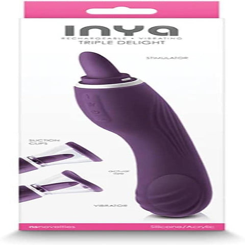 INYA Triple Delight Clitoral Vibrator by NS Novelties