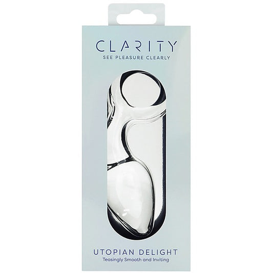 Utopian Delight Glass Anal Plug by Creative Conceptions