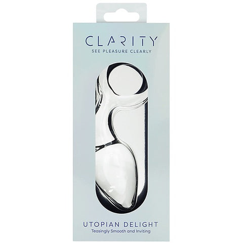 Utopian Delight Glass Anal Plug by Creative Conceptions