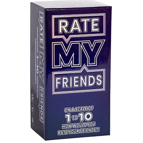 Rate My Friends Sex Card Game by Creative Conceptions