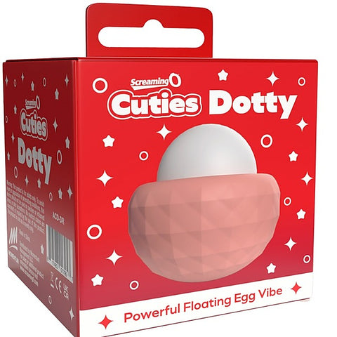 Cuties Dotty Rechargeable Floating Egg Vibe by Screaming O