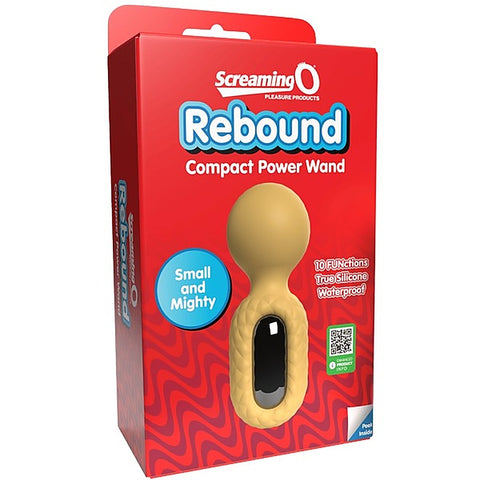 Cuties Rebound Compact Power Wand Massager by Screaming O