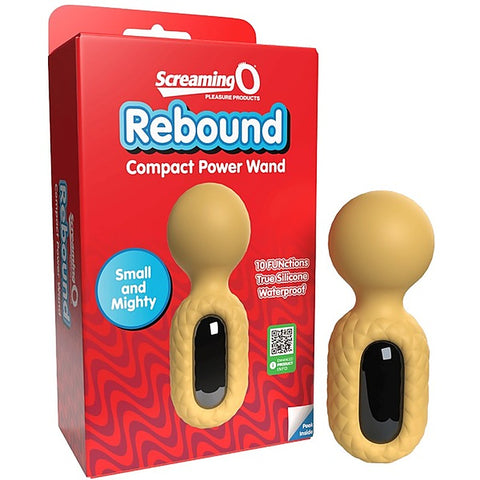 Cuties Rebound Compact Power Wand Massager by Screaming O
