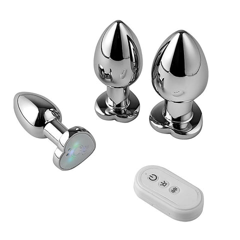 App Controlled Light Up Rainbow LED Anal Plug by BDStyle