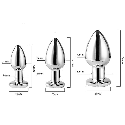 App Controlled Light Up Rainbow LED Anal Plug by BDStyle