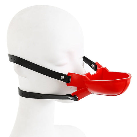 Cup Uro Pissotiere BDSM Play Mouth Gag by BDStyle
