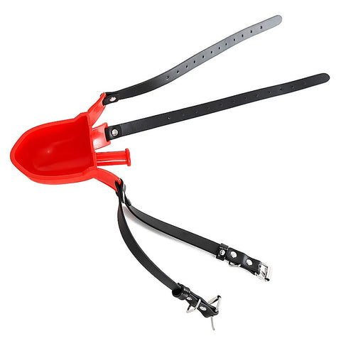 Cup Uro Pissotiere BDSM Play Mouth Gag by BDStyle