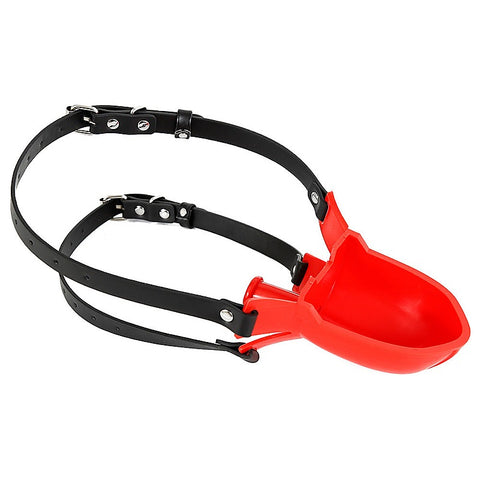 Cup Uro Pissotiere BDSM Play Mouth Gag by BDStyle