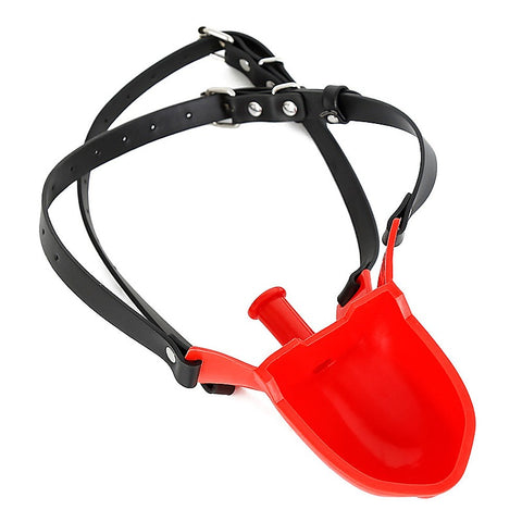 Cup Uro Pissotiere BDSM Play Mouth Gag by BDStyle