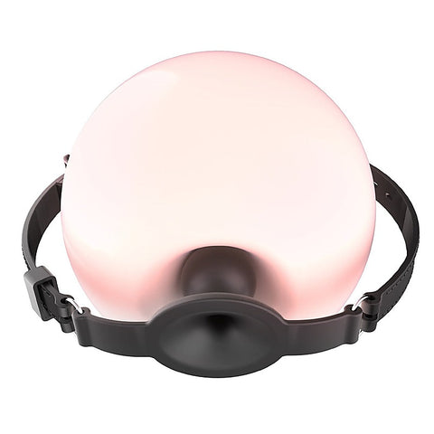 Silicone Harness Hollow Bondage Ball Gag by BDStyle