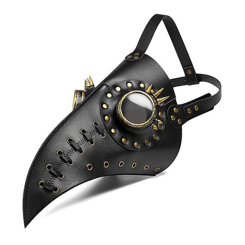 Steampunk Stitch Rivets Beak Mask by BDStyle
