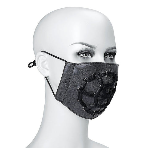 Steampunk Stitch Adjustable Mask by BDStyle