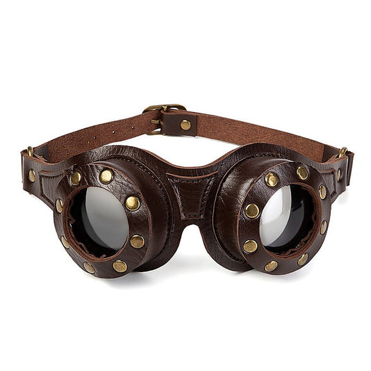 Steampunk Cosplay Motorcycle Goggles by BDStyle
