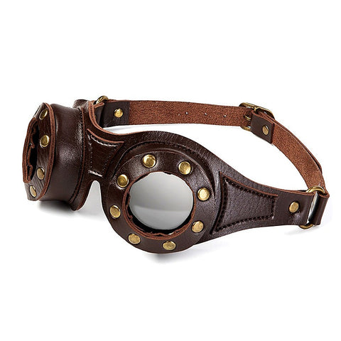 Steampunk Cosplay Motorcycle Goggles by BDStyle