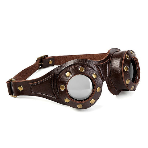 Steampunk Cosplay Motorcycle Goggles by BDStyle