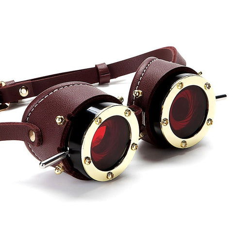 Glenn Steampunk Cosplay Goggles by BDStyle