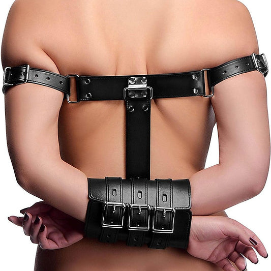 Tie In Wrist Muff Cuffs Bondage Restraint by BDStyle