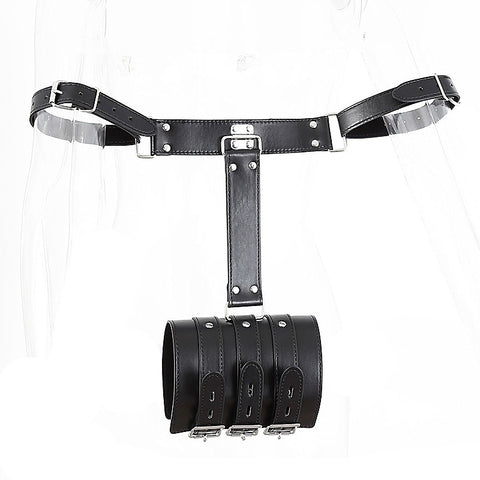 Tie In Wrist Muff Cuffs Bondage Restraint by BDStyle