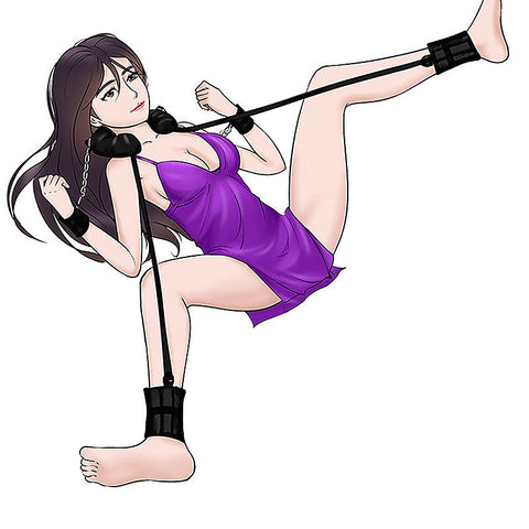 Sex Position Master with Restraint Cuffs by BDStyle