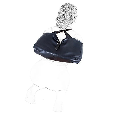 Tight Bondage Locking Armbinder Back-Bag Sheath by BDStyle