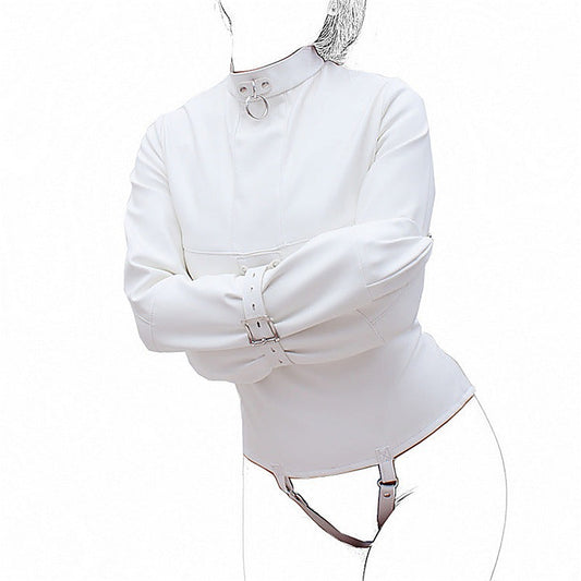 Leather Straight Jacket by BDStyle