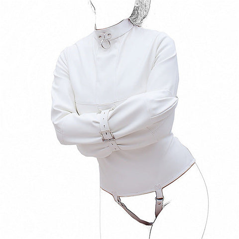 Leather Straight Jacket by BDStyle