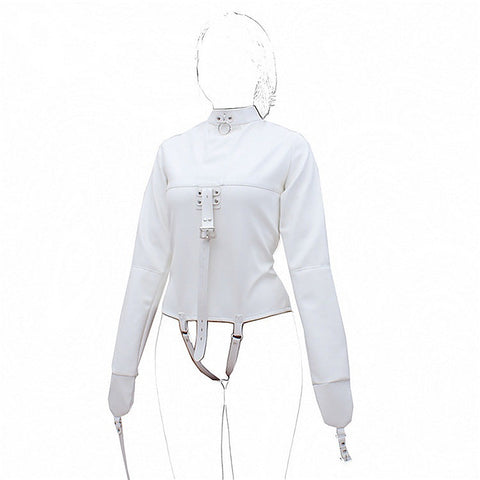 Leather Straight Jacket by BDStyle