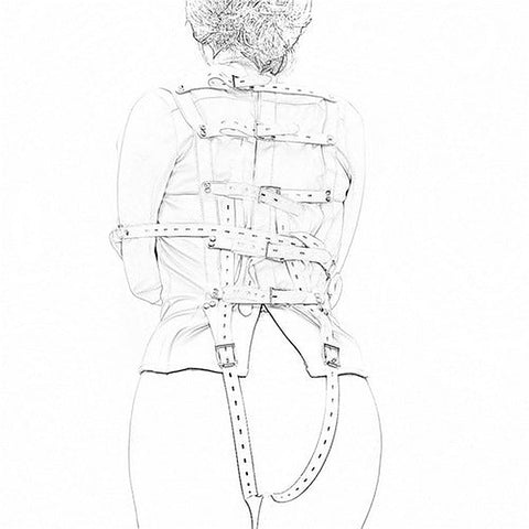 Leather Straight Jacket by BDStyle