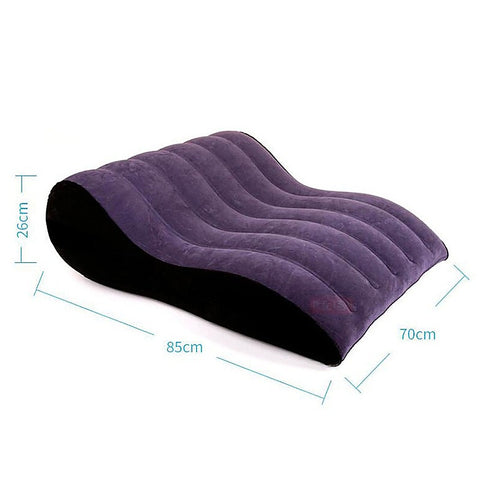 Inflatable Wedge Bed Sex Position Pillow by BDStyle