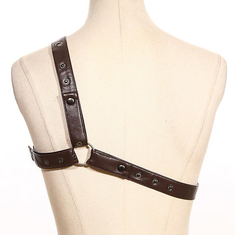Waist Belt Bondage Chest Harness Strap by BDStyle
