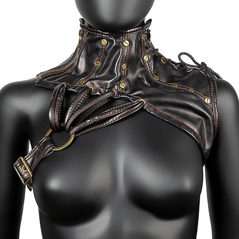 Gothic Shrug Rustic Shoulder Wrap Choker Cape by BDStyle