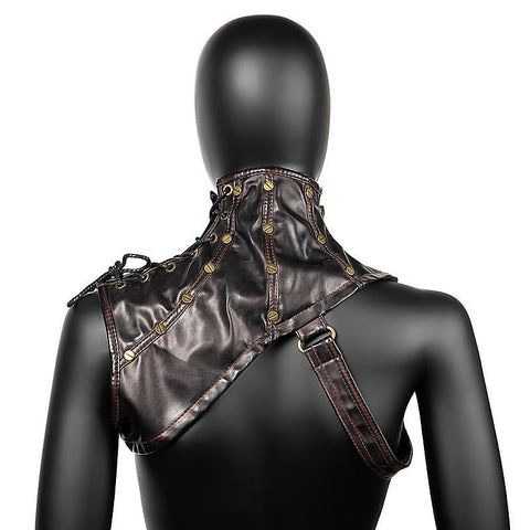 Gothic Shrug Rustic Shoulder Wrap Choker Cape by BDStyle