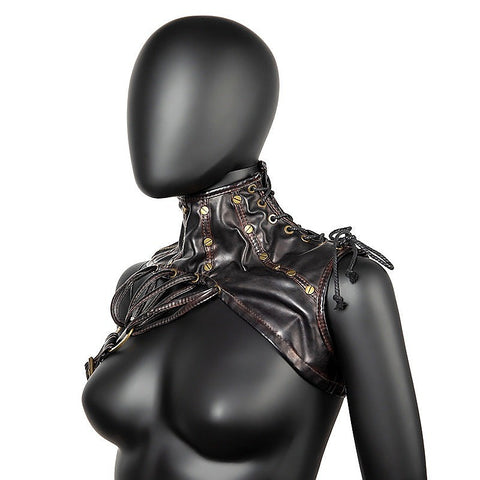 Gothic Shrug Rustic Shoulder Wrap Choker Cape by BDStyle