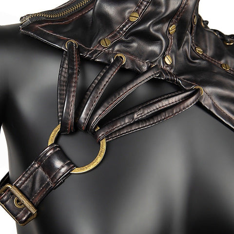 Gothic Shrug Rustic Shoulder Wrap Choker Cape by BDStyle