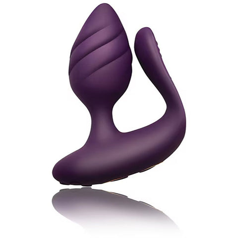 Cocktail Double Stimulation Butt Plug by Rocks Off