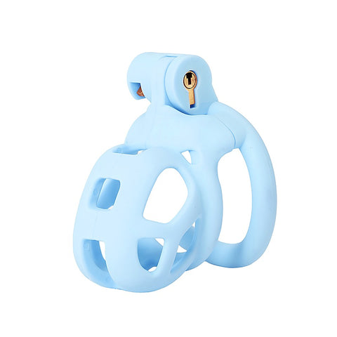 Micro Cock Cage 4 Interchangeable Rings by Love In Leather