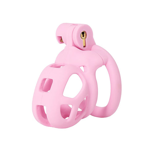 Micro Cock Cage 4 Interchangeable Rings by Love In Leather