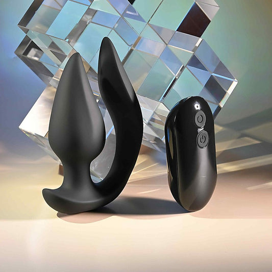 The Genie Rechargeable Vibrating Butt Plug by Evolved