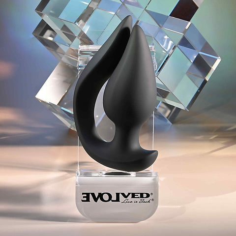 The Genie Rechargeable Vibrating Butt Plug by Evolved