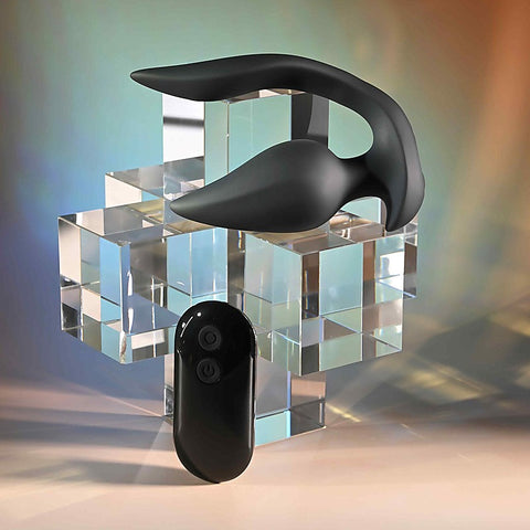 The Genie Rechargeable Vibrating Butt Plug by Evolved