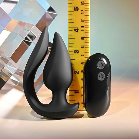 The Genie Rechargeable Vibrating Butt Plug by Evolved