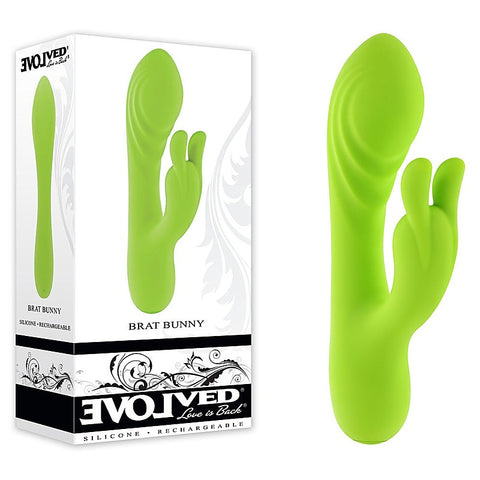 BRAT BUNNY USB Rechargeable Rabbit Vibrator by Evolved