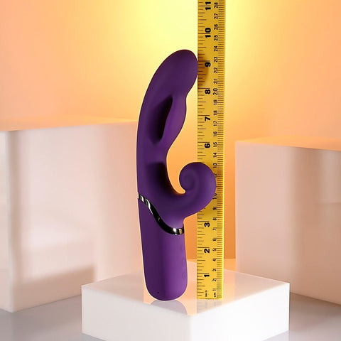 Pleasure Puff Rechargeable Inflatable Rabbit Vibe by Evolved
