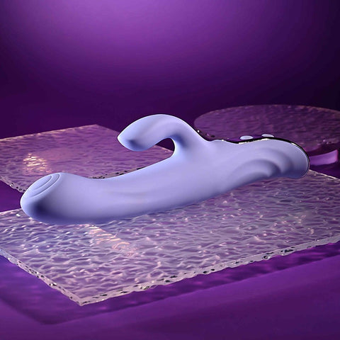 Lavender Love USB Rechargeable Rabbit Vibrator by Evolved