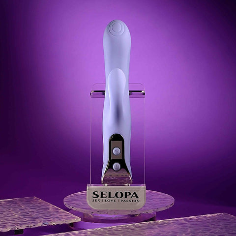 Lavender Love USB Rechargeable Rabbit Vibrator by Evolved