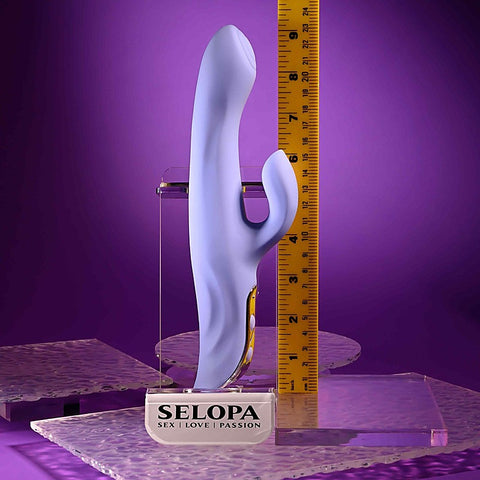 Lavender Love USB Rechargeable Rabbit Vibrator by Evolved