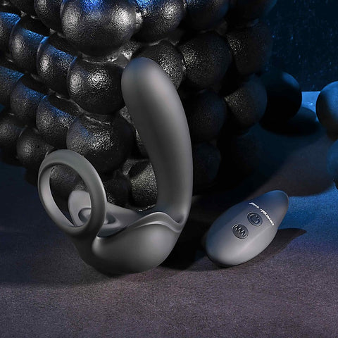 BALLIN OUT Prostate Massager with Cock Ring by Evolved