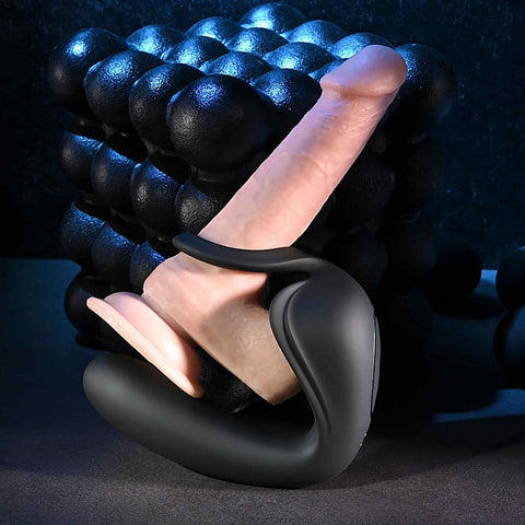 BALLIN OUT Prostate Massager with Cock Ring by Evolved