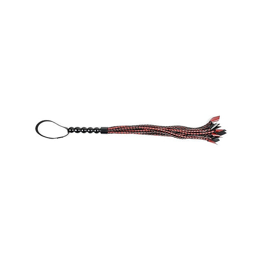 Saffron Braided Flogger by Sportsheets