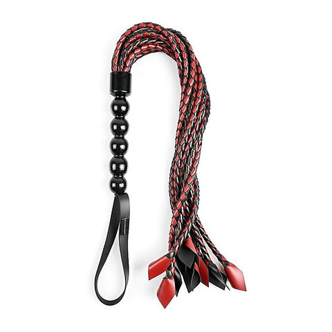 Saffron Braided Flogger by Sportsheets